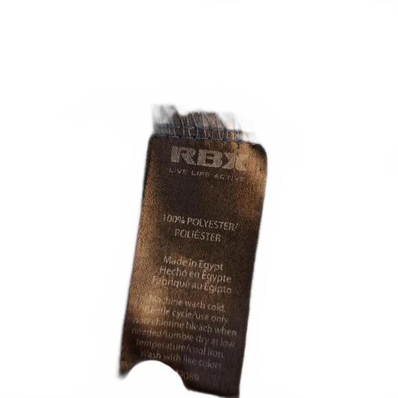 RBX Performance Men's Active T-Shirt - Blue Large - Picture 4 of 6